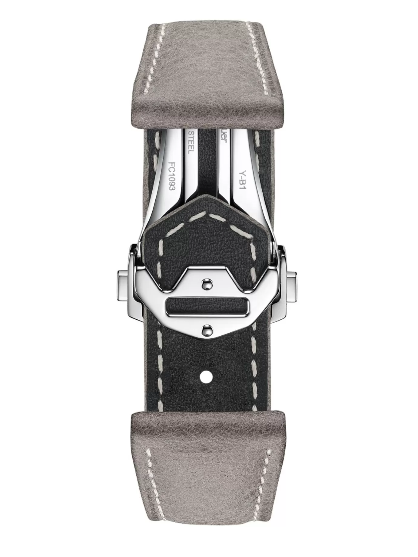 TAG Heuer Carrera 36Mm Grey Leather Strap